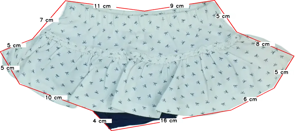 Fehér OVS - Fagottino Szoknya EU 62 / UK 0-3 hónap / US 0-3 hónap