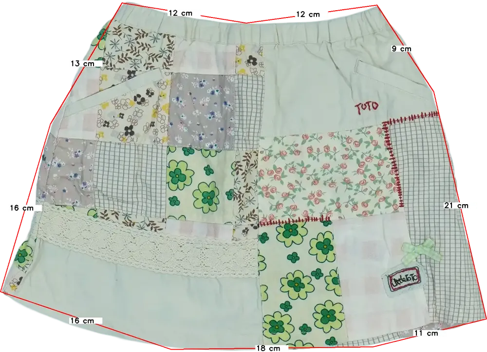 Többszínű Next Szoknya EU 104 / UK 4 év / US 4T/XS