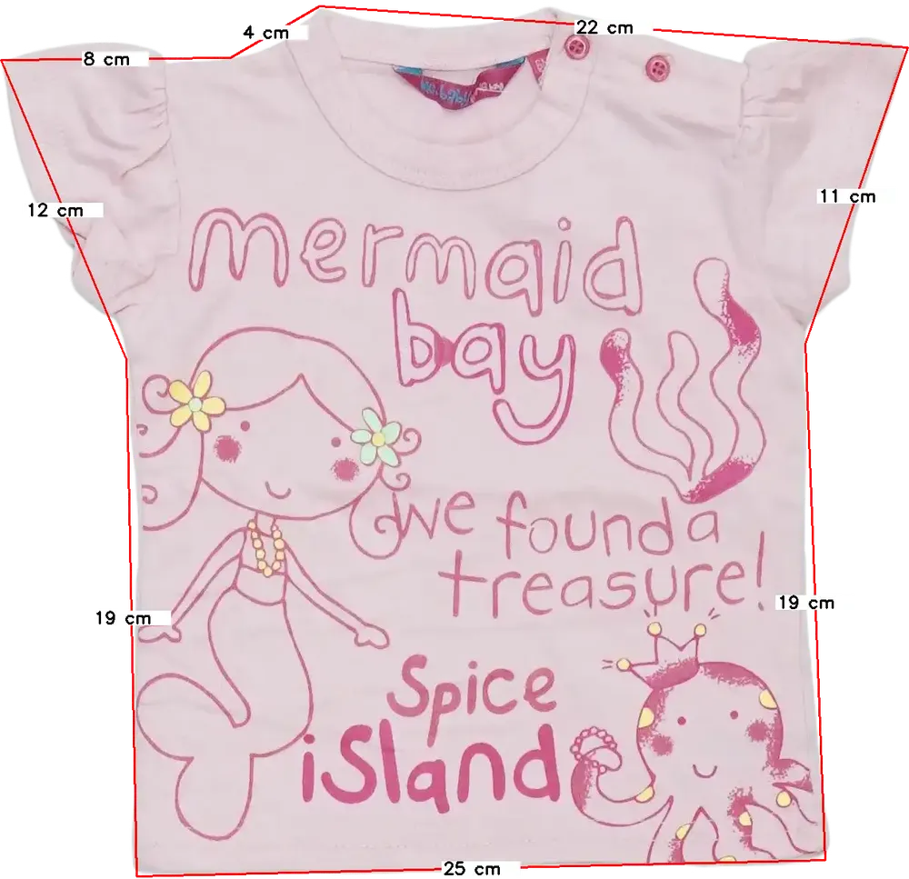 Rózsaszín Egyéb Póló EU 68 / UK 3-6 hónap / US 3-6 hónap