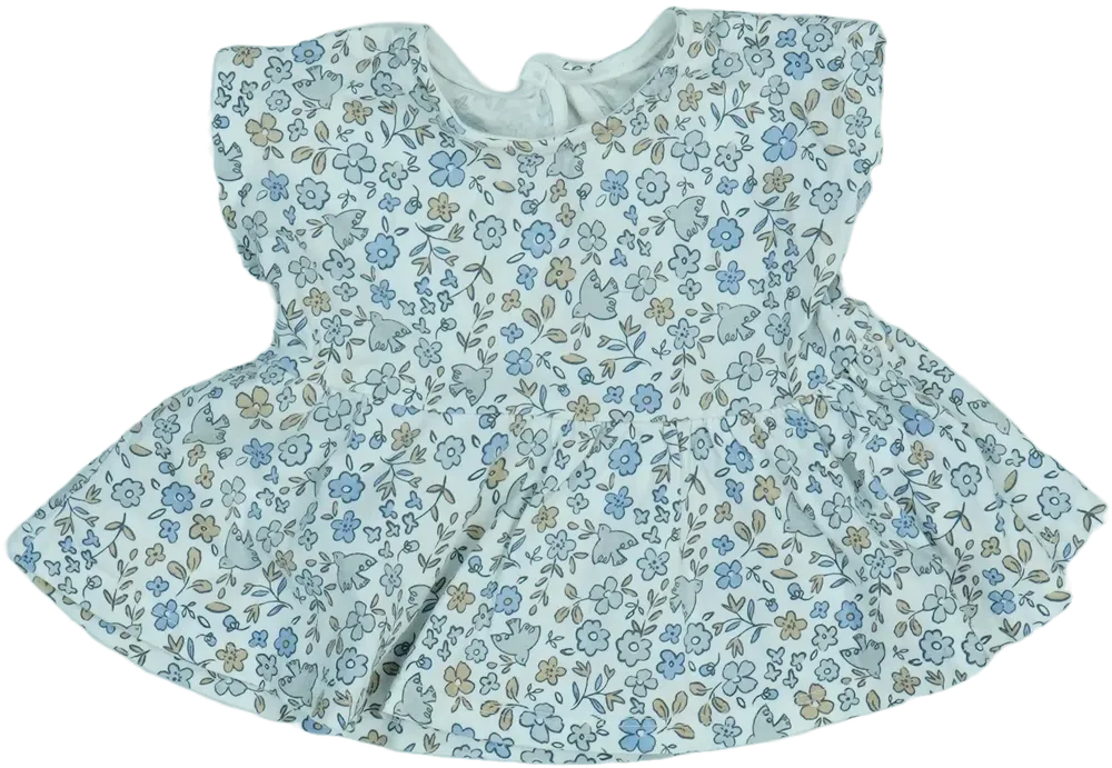 Fehér George Tunika EU 68 / UK 3-6 hónap / US 3-6 hónap