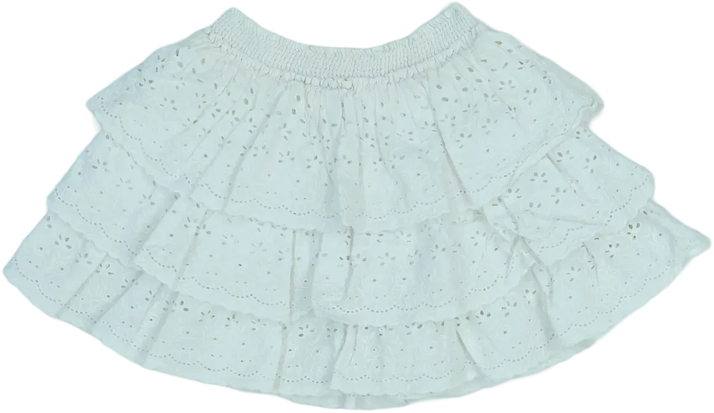 Fehér Young Dimension Szoknya EU 98 / UK 3 év / US 3T