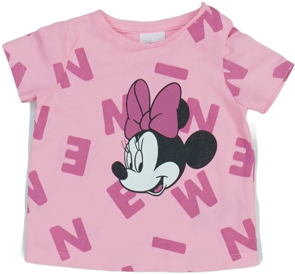 Rózsaszín Disney Póló EU 62 / UK 0-3 hónap / US 0-3 hónap