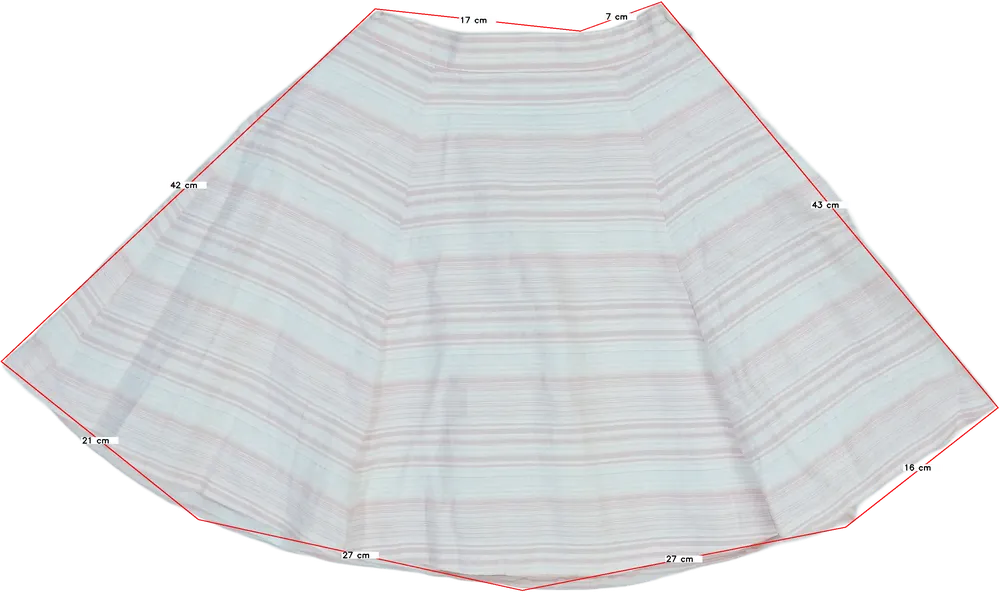 Fehér Laura Biagiotti Szoknya EU 122 / UK 7 év / US 7 év/M