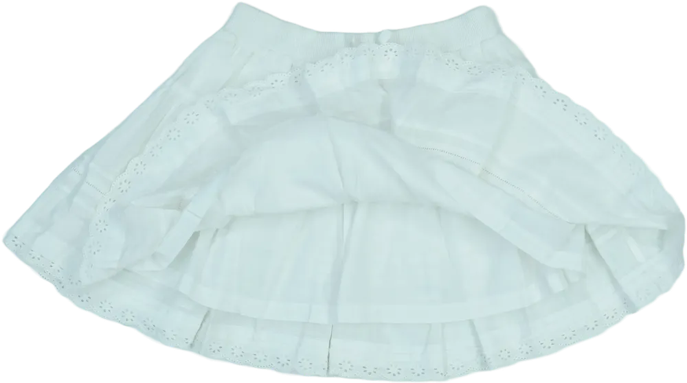 Fehér Next Szoknya EU 146 / UK 11 év / US 12 év/L