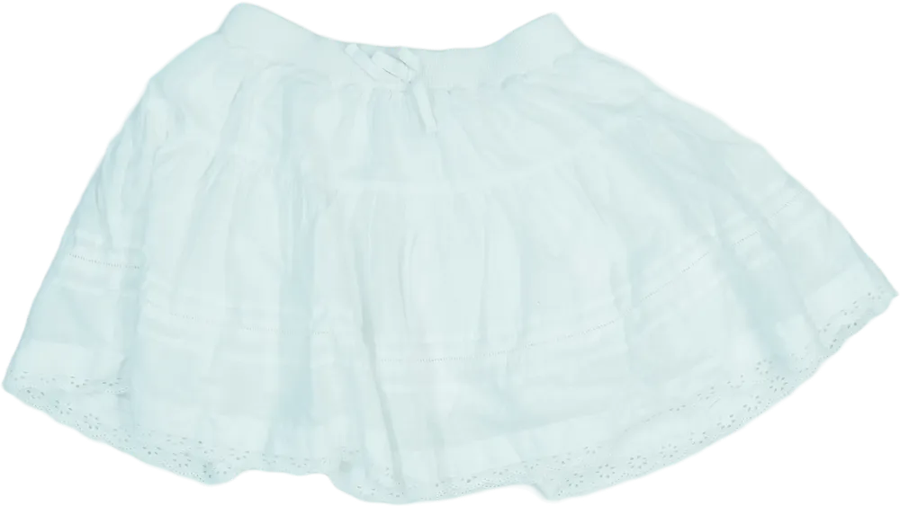 Fehér Next Szoknya EU 146 / UK 11 év / US 12 év/L