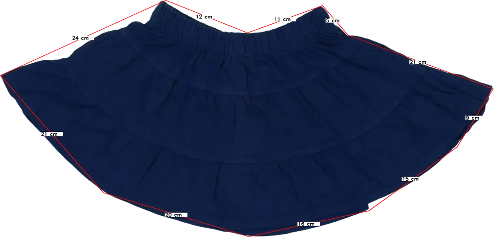 Kék H&amp;M Szoknya EU 116 / UK 6 év / US 6 év/S