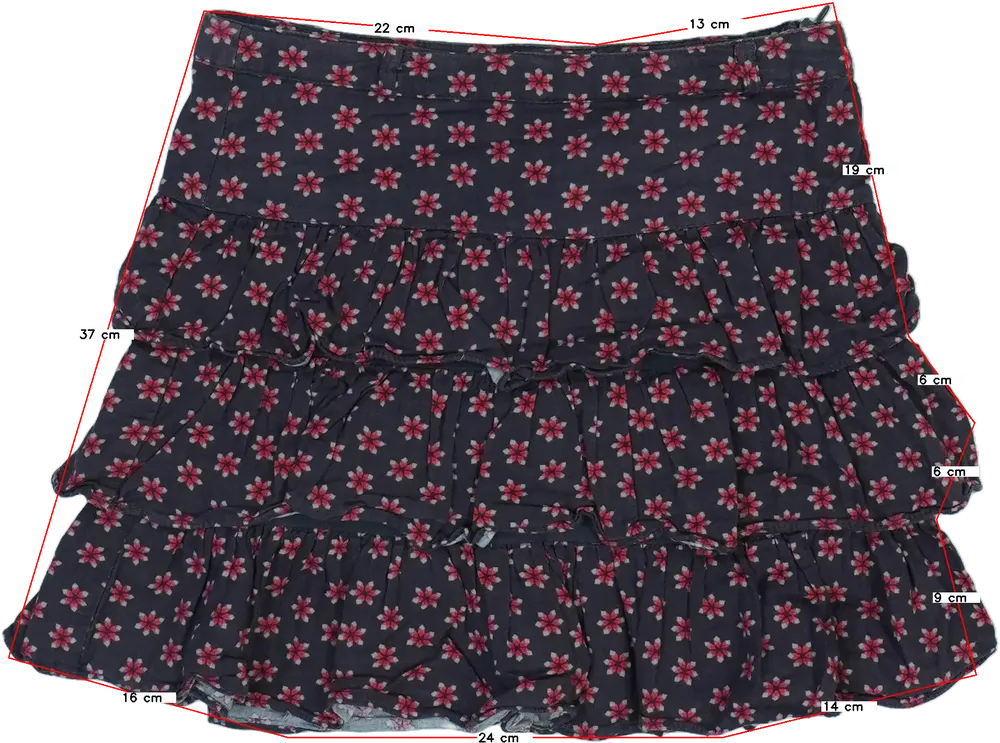 Többszínű Okaidi Szoknya EU 152 / UK 12 év / US 12 év/L