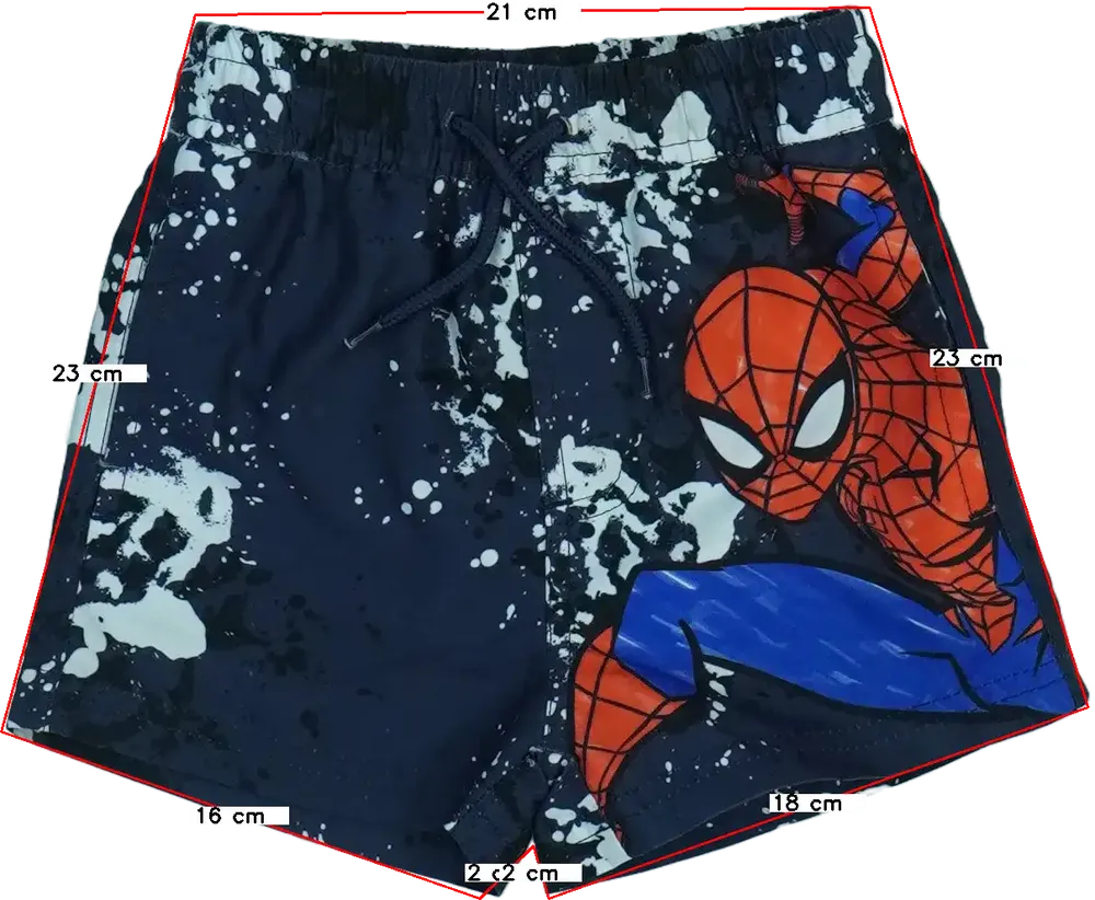 Kék Spiderman Fürdőnadrág EU 86 / UK 12-18 hónap / US 18 hónap