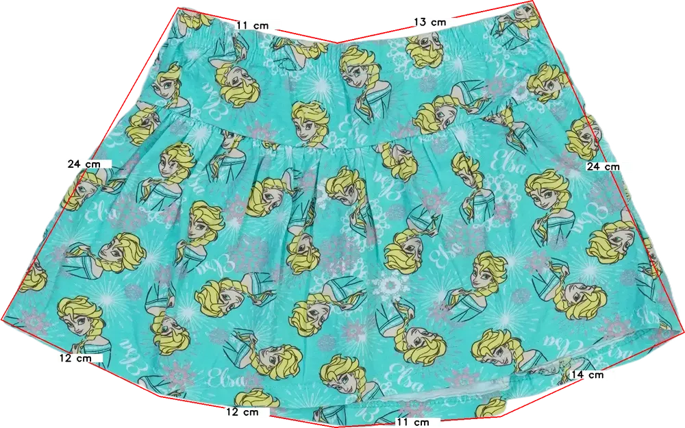 Kék Disney Szoknya EU 110 / UK 5 év / US 5 év/XS