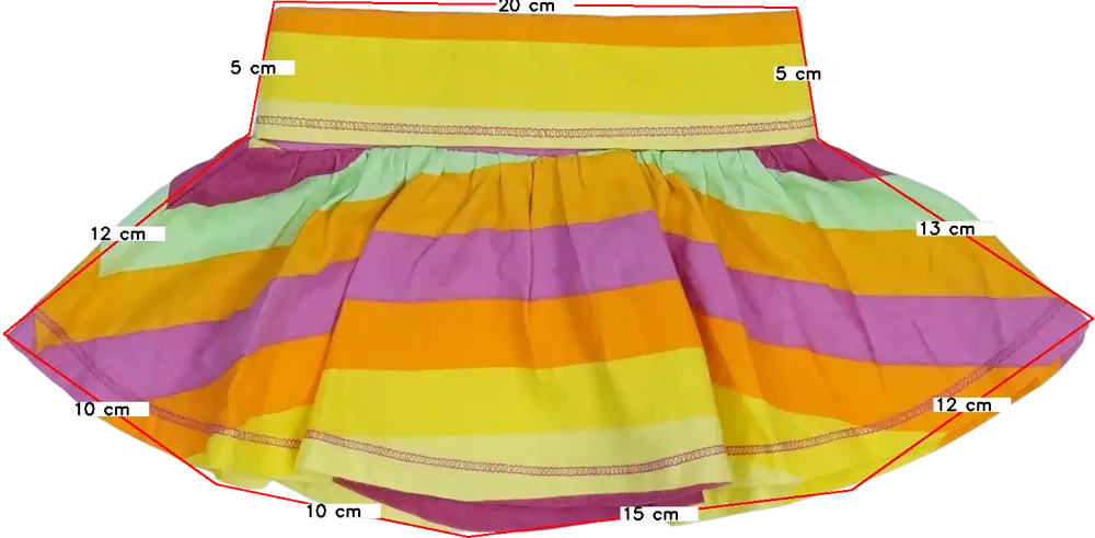 Többszínű Cherokee Szoknya EU 80 / UK 9-12 hónap / US 12 hónap