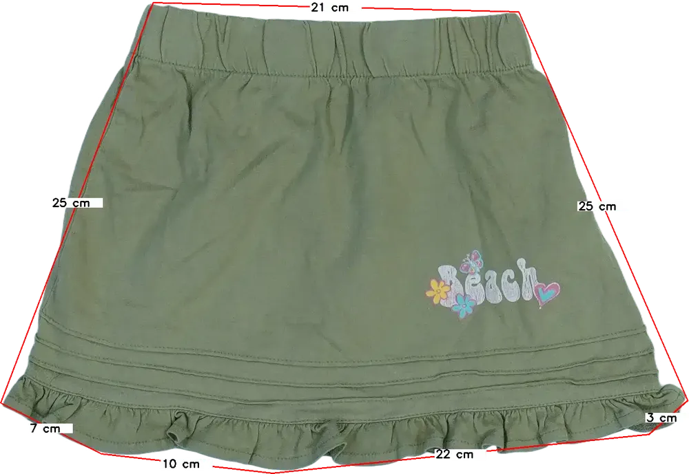 Zöld Egyéb Szoknya EU 98 / UK 3 év / US 3T