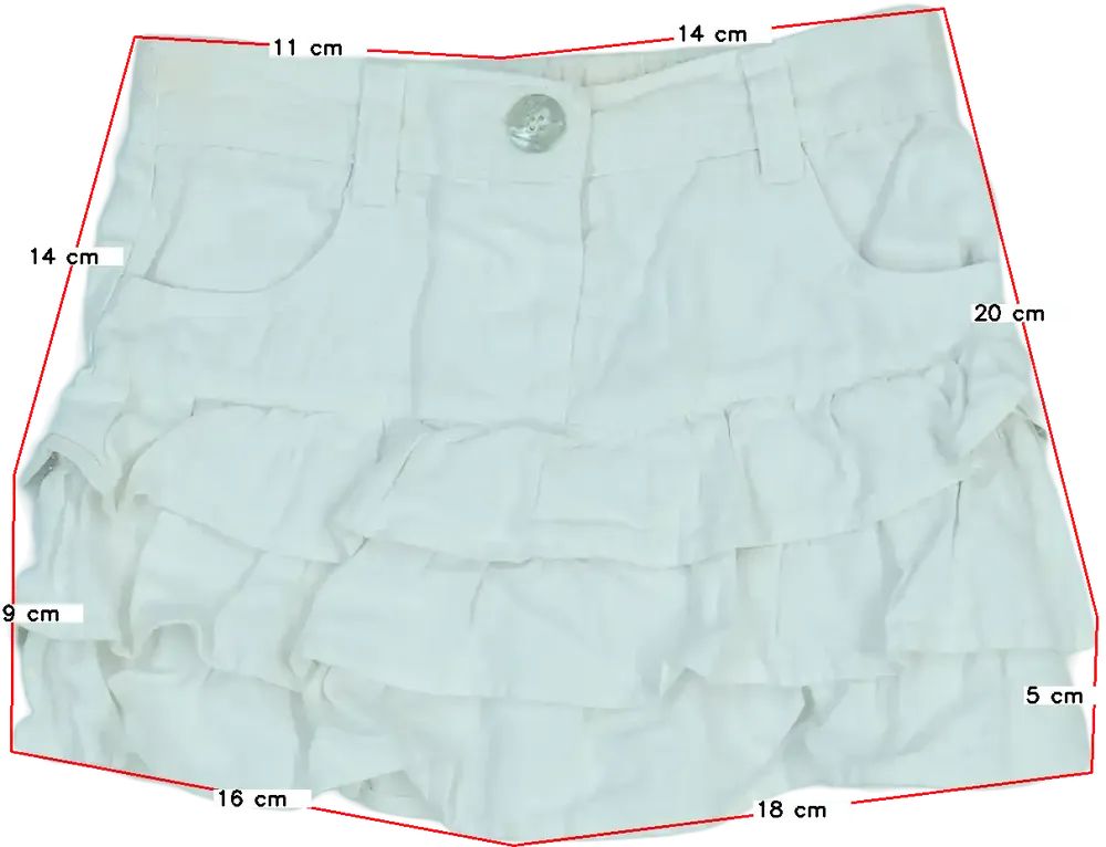 Fehér Next Szoknya EU 86 / UK 12-18 hónap / US 18 hónap