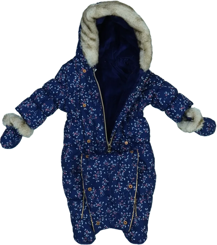 Kék Mothercare Baby overál EU 68 / UK 3-6 hónap / US 3-6 hónap