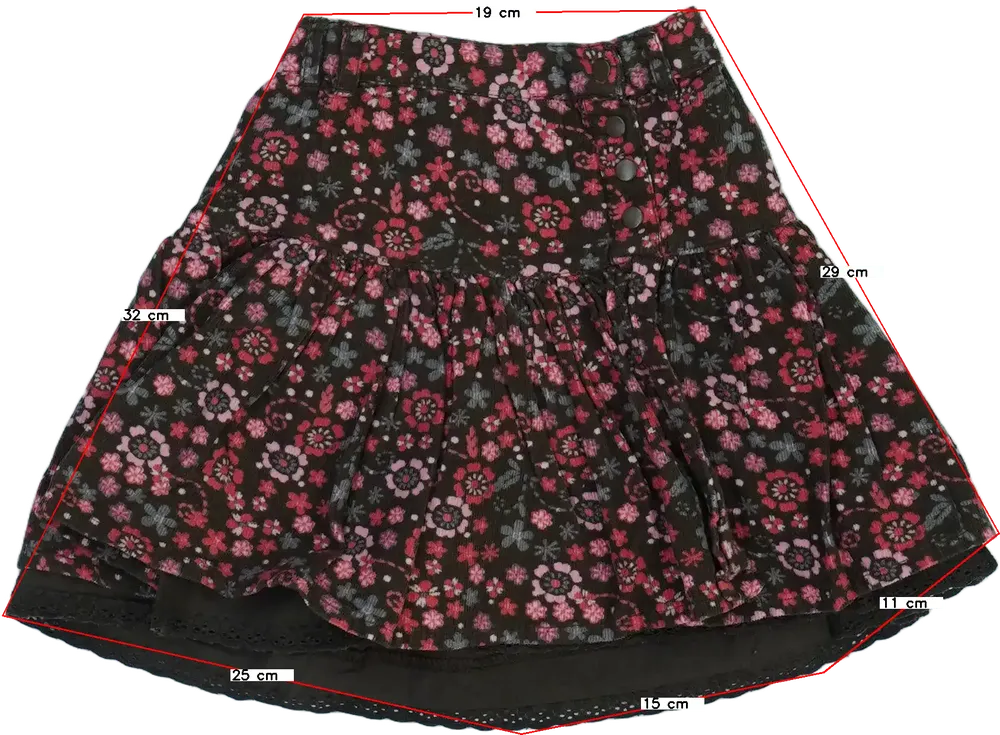 Barna Matalan Szoknya EU 98 / UK 3 év / US 3T