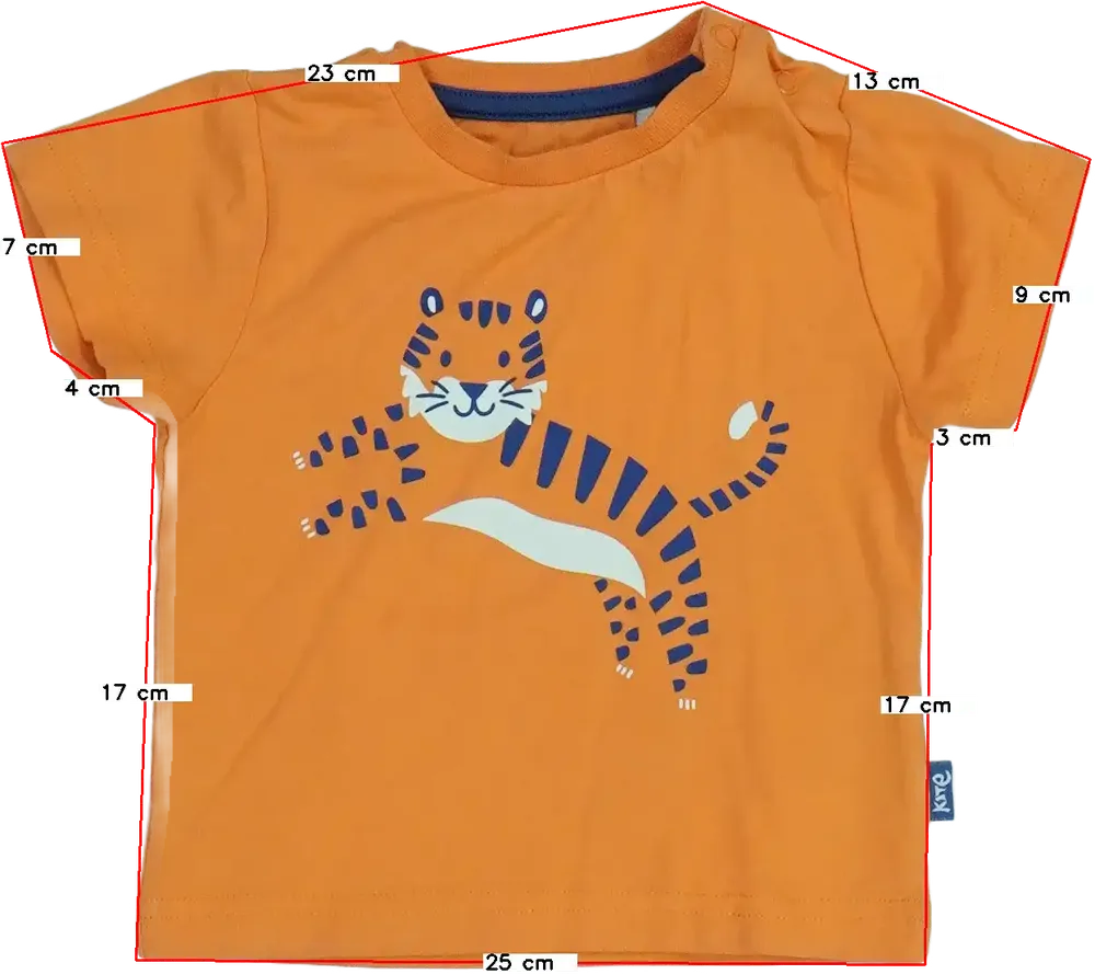 Sárga Kite Póló EU 68 / UK 3-6 hónap / US 3-6 hónap