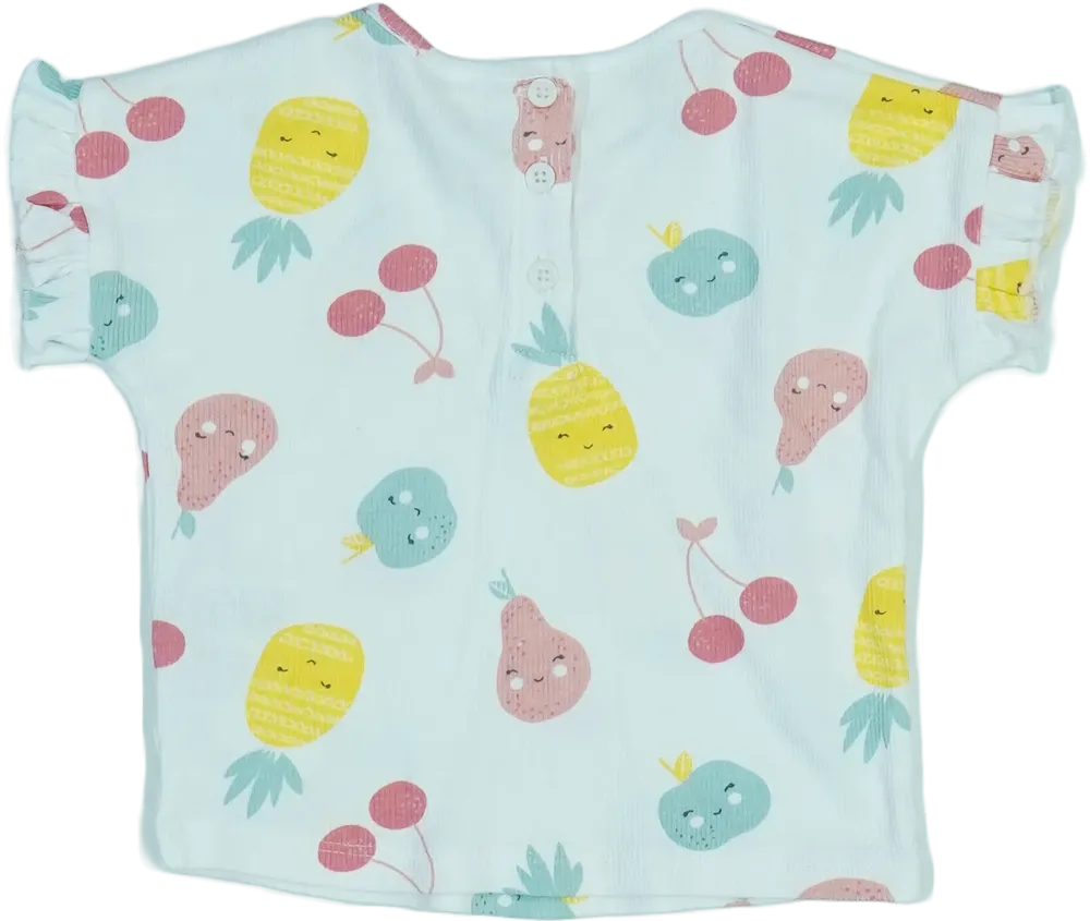 Fehér Matalan Póló EU 68 / UK 3-6 hónap / US 3-6 hónap