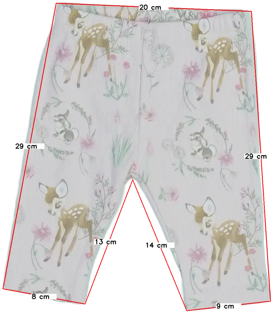 Rózsaszín Disney Leggings EU 62 / UK 0-3 hónap / US 0-3 hónap