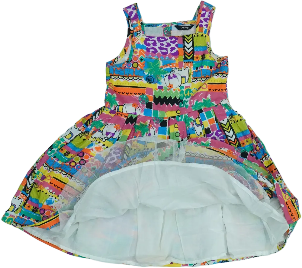 Többszínű George Ruha EU 116 / UK 6 év / US 6 év/S