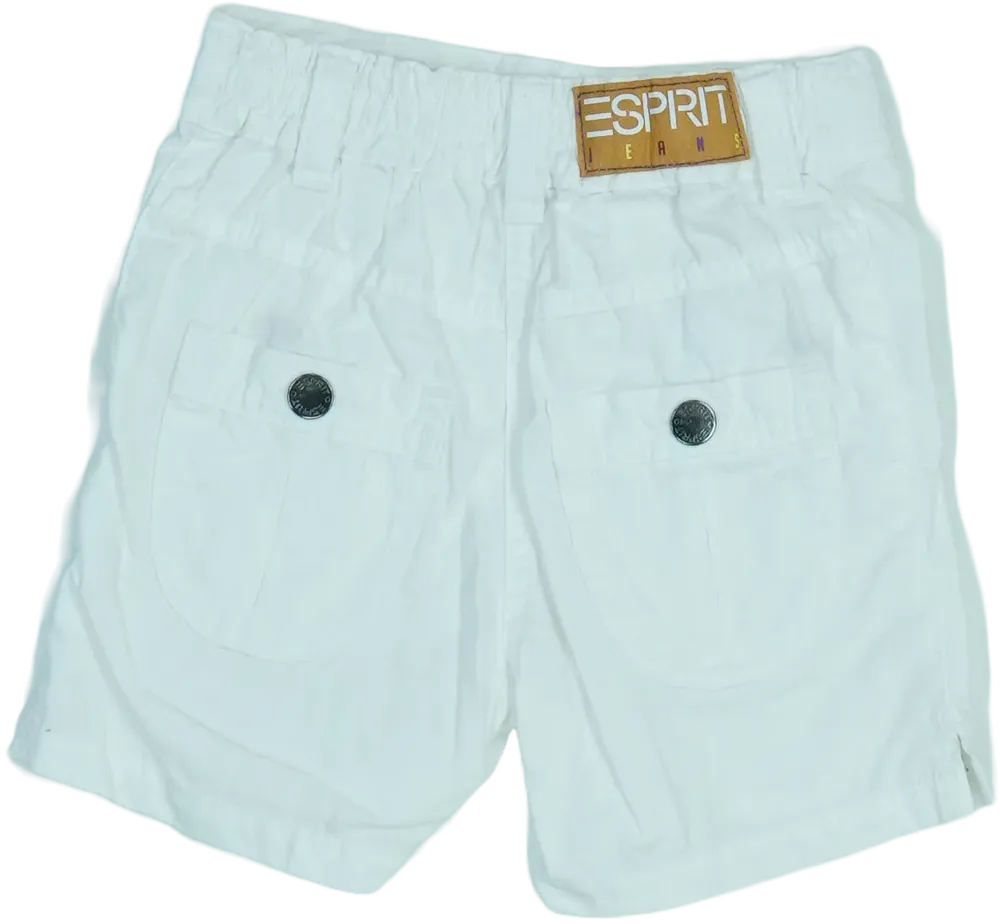 Fehér Esprit Rövidnadrág EU 92 / UK 2 év / US 2T