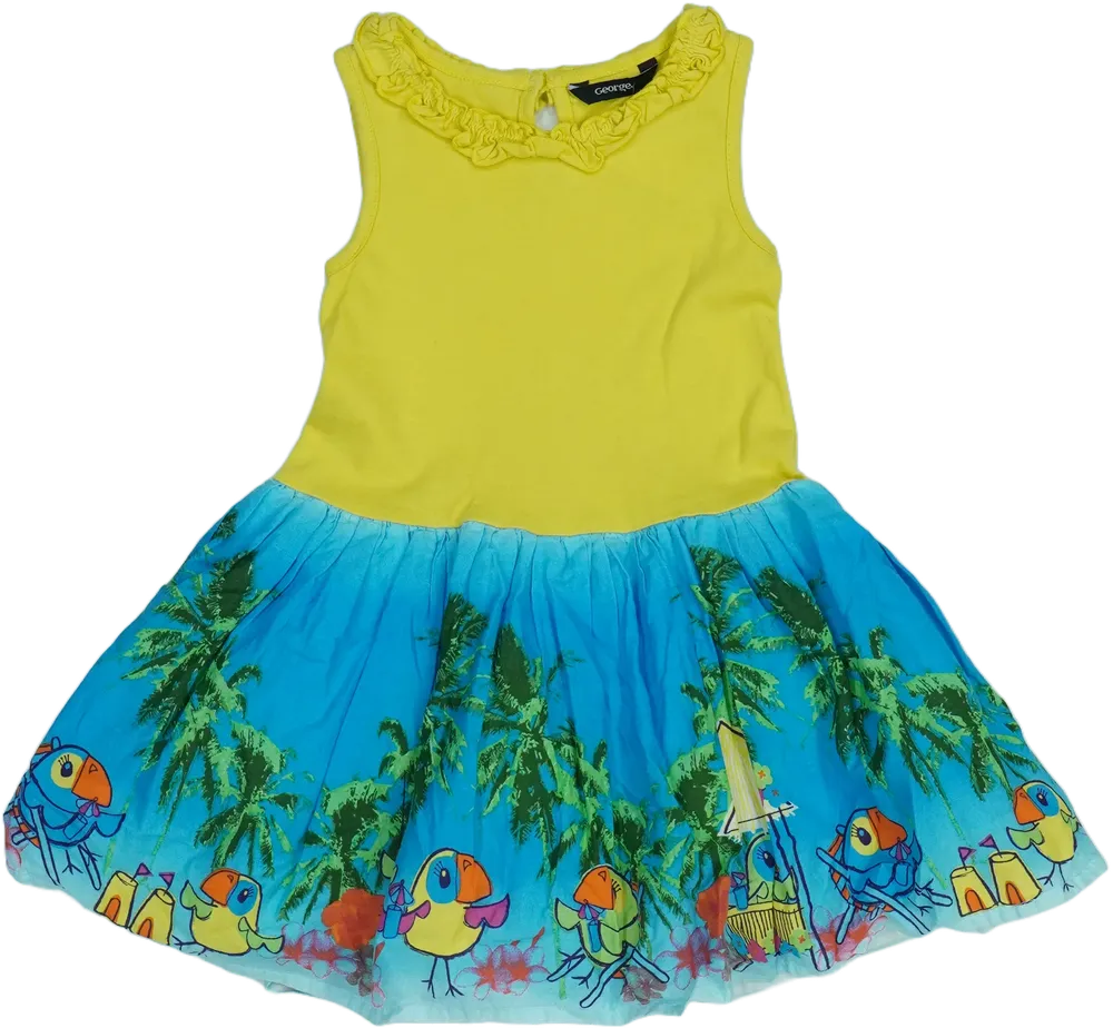 Sárga George Ruha EU 104 / UK 4 év / US 4T/XS