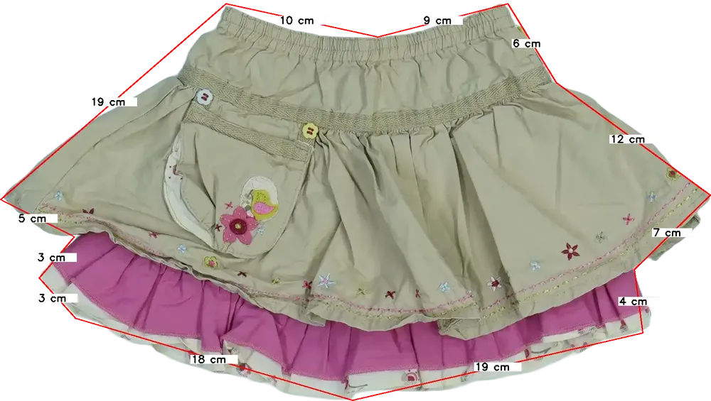 Barna Mamas&amp;Papas Szoknya EU 74 / UK 6-9 hónap / US 6-9 hónap