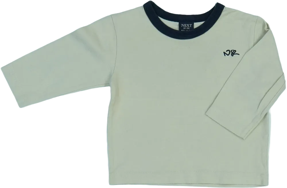 Barna Next Hosszú ujjú felső EU 74 / UK 6-9 hónap / US 6-9 hónap