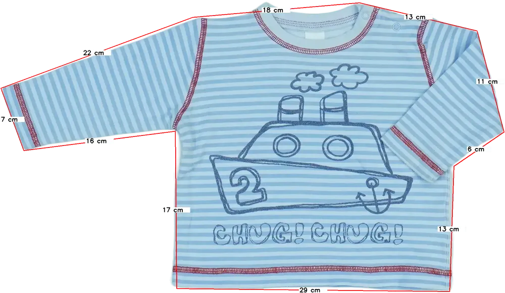 Kék Next Hosszú ujjú felső EU 74 / UK 6-9 hónap / US 6-9 hónap