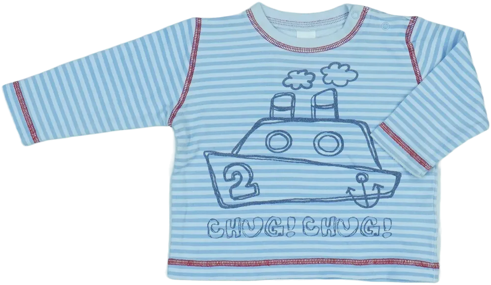 Kék Next Hosszú ujjú felső EU 74 / UK 6-9 hónap / US 6-9 hónap