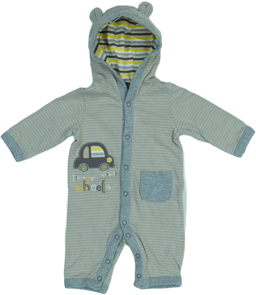 Többszínű TU Hosszú ujjú rugdalózó EU 56 / UK Újszülött / US Újszülött