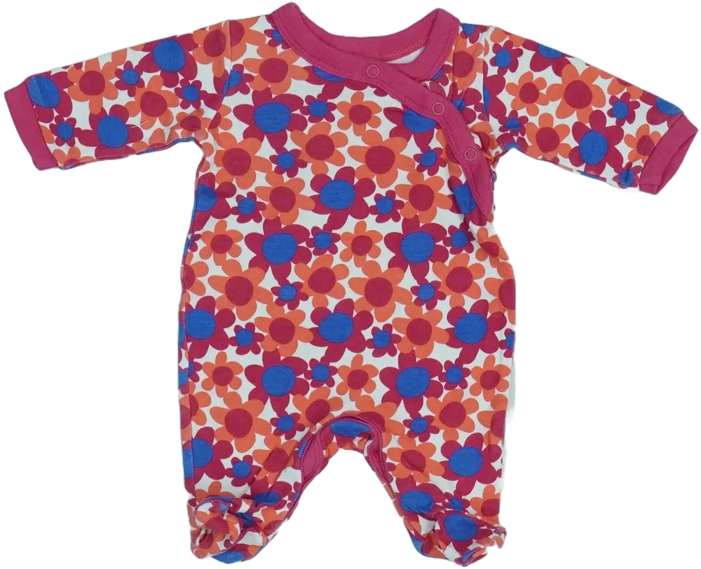 Többszínű Baby Hosszú ujjú rugdalózó EU 50 / UK Újszülött / US Újszülött