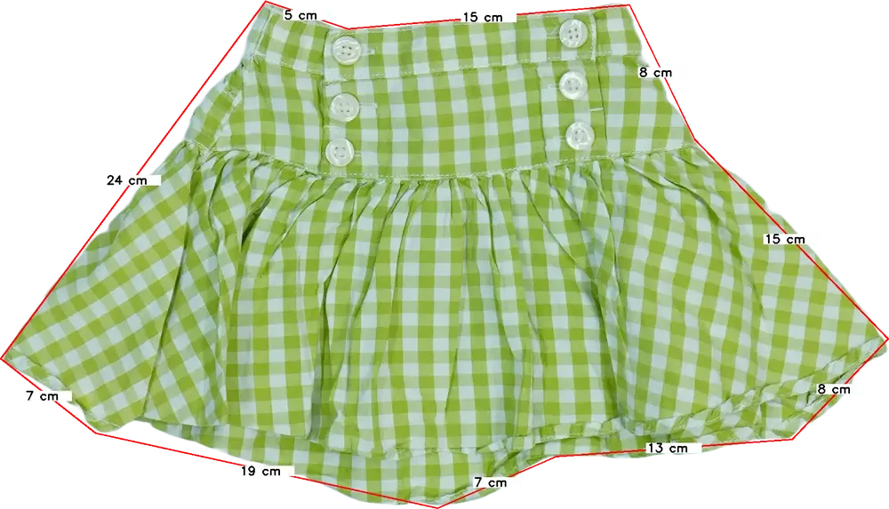 Zöld Next Szoknya EU 92 / UK 2 év / US 2T