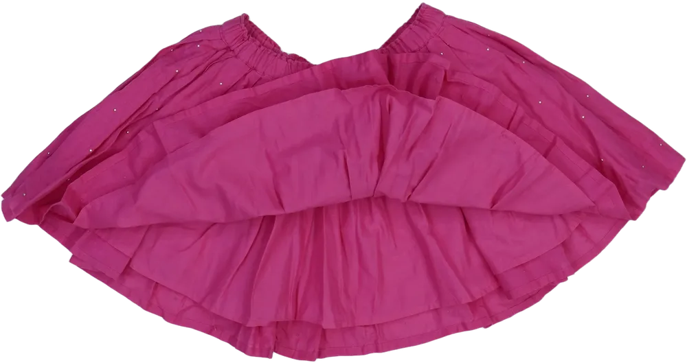 Rózsaszín M&amp;S/Marks&amp;Spencer Szoknya EU 134 / UK 9 év / US 9 év/L