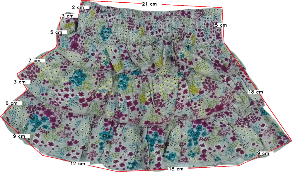 Szürke C&amp;A Szoknya EU 92 / UK 2 év / US 2T