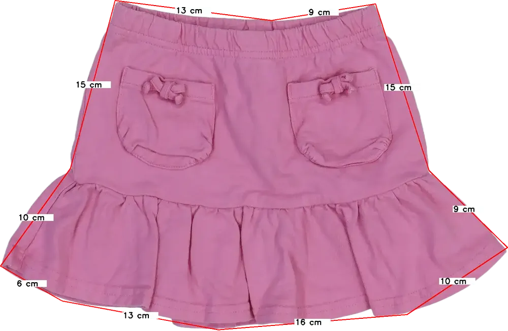 Rózsaszín George Szoknya EU 104 / UK 4 év / US 4T/XS