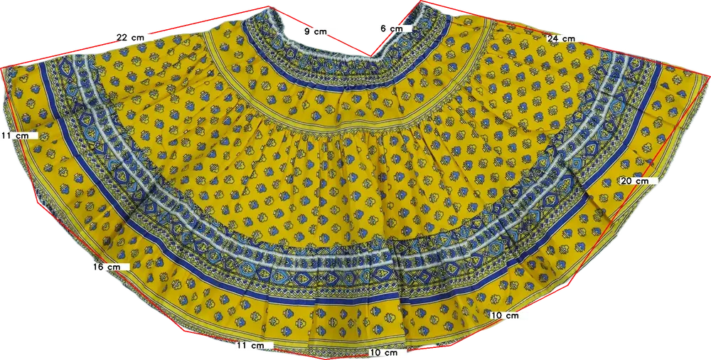 Sárga Egyéb Szoknya EU 92 / UK 2 év / US 2T