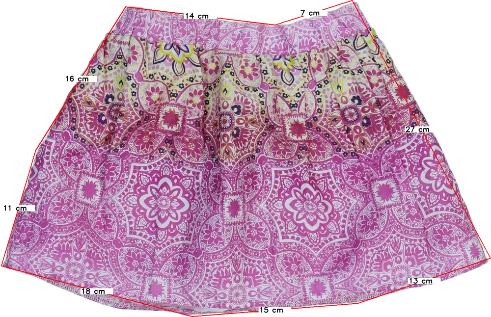 Többszínű George Szoknya EU 92 / UK 2 év / US 2T