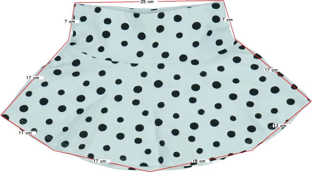 Fehér H&amp;M Szoknya EU 116 / UK 6 év / US 6 év/S