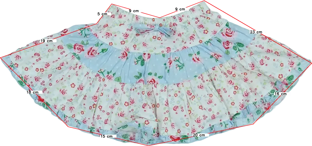 Többszínű Egyéb Szoknya EU 68 / UK 3-6 hónap / US 3-6 hónap