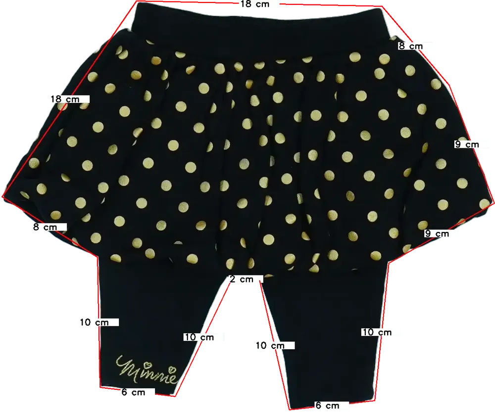 Fekete Disney Leggings EU 62 / UK 0-3 hónap / US 0-3 hónap