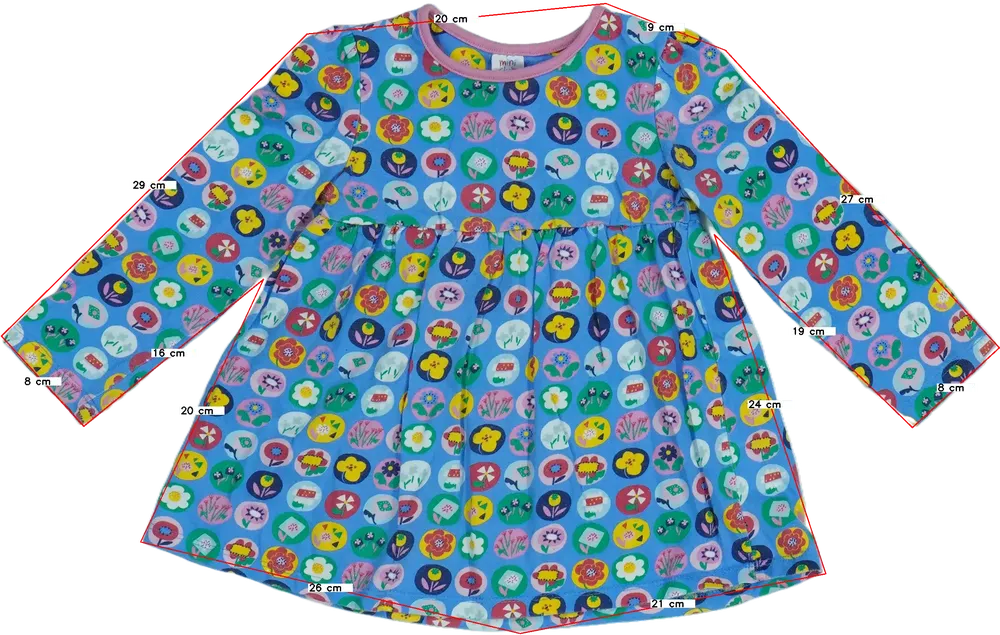 Kék Mini Club Ruha EU 98 / UK 3 év / US 3T