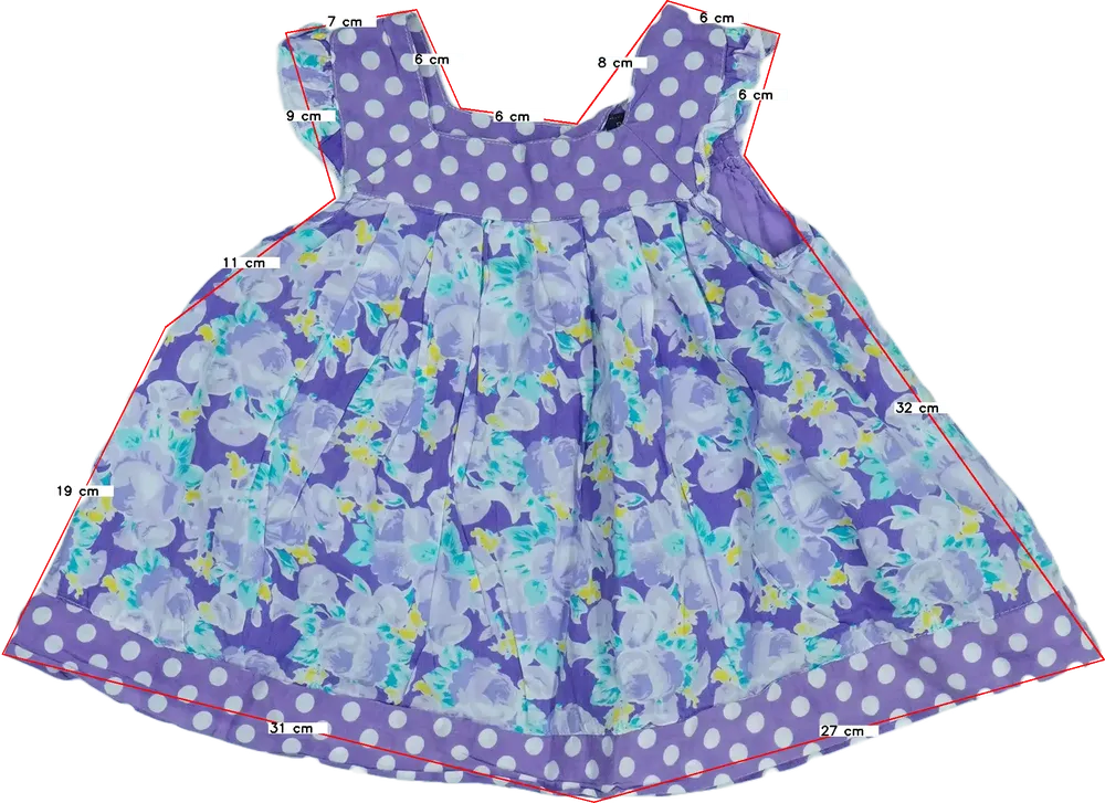 Lila Pumpkin Patch Ruha EU 98 / UK 3 év / US 3T