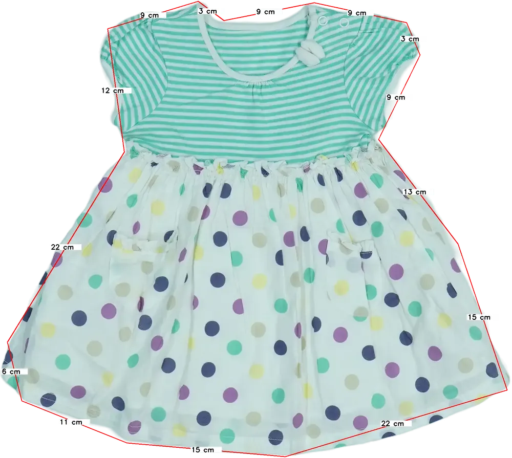 Fehér Nutmeg Ruha EU 74 / UK 6-9 hónap / US 6-9 hónap