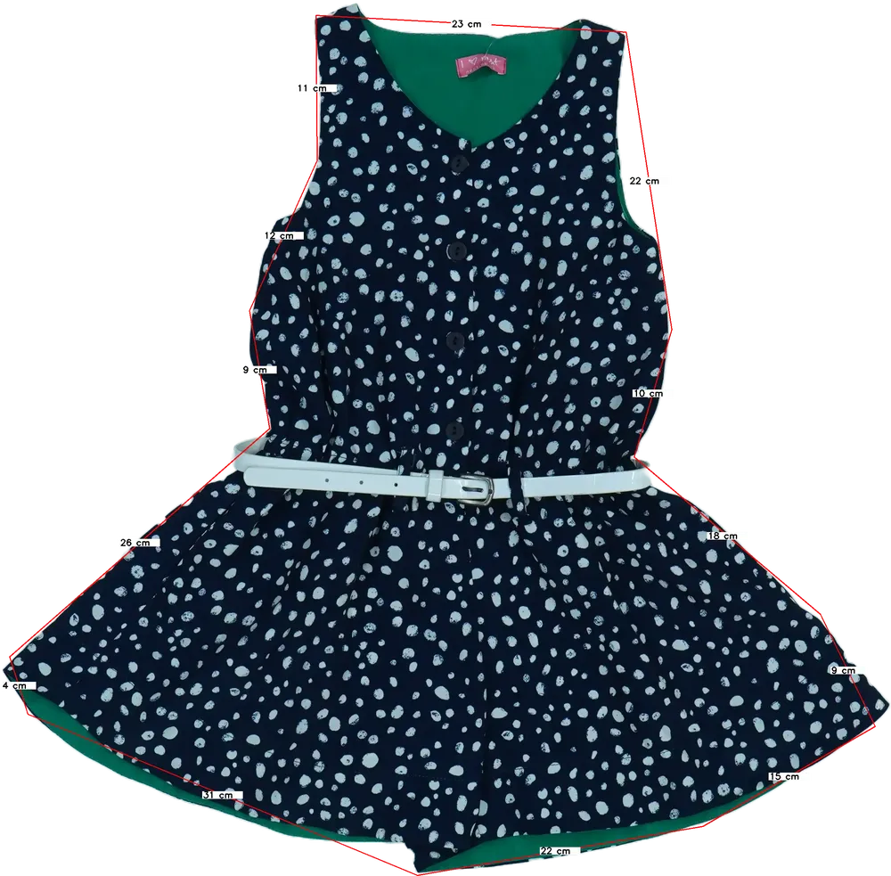 Kék Next Playsuit / Jumpsuit EU 116 / UK 6 év / US 6 év/S