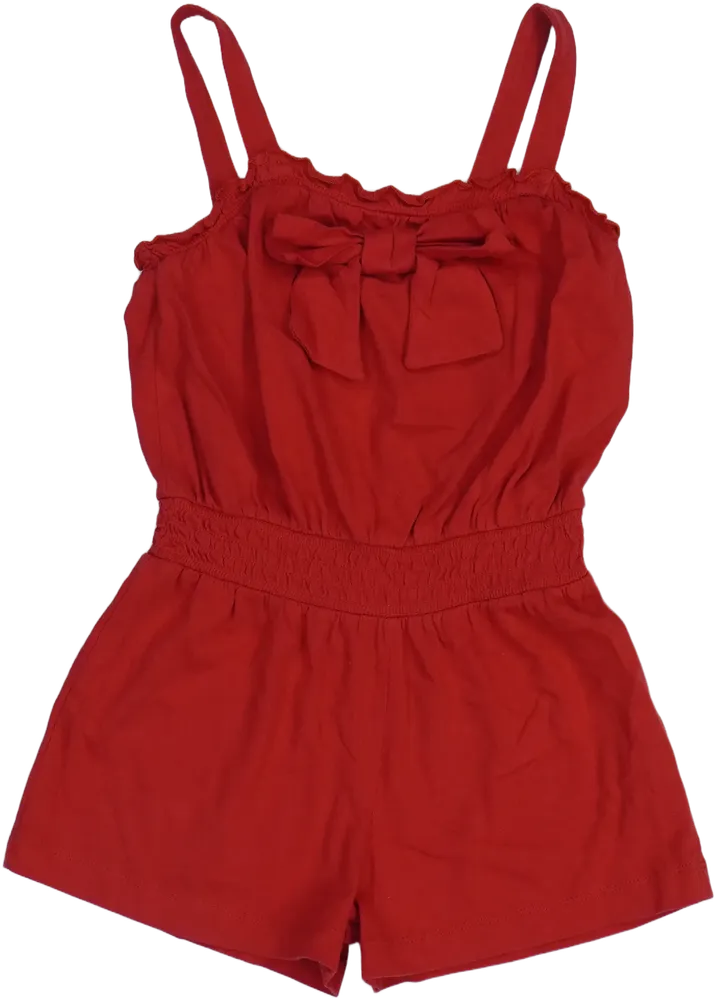 Piros George Playsuit / Jumpsuit EU 122 / UK 7 év / US 7 év/M