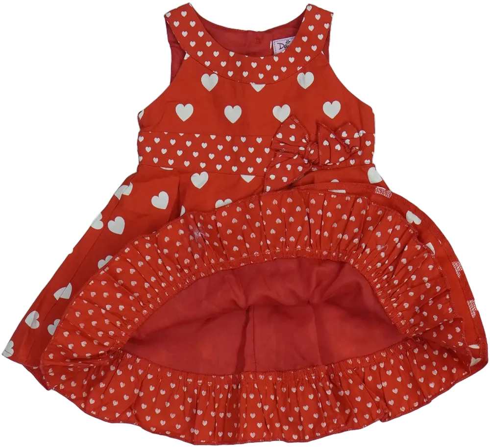 Piros Daisy B Ruha EU 68 / UK 3-6 hónap / US 3-6 hónap