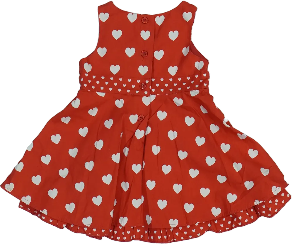 Piros Daisy B Ruha EU 68 / UK 3-6 hónap / US 3-6 hónap