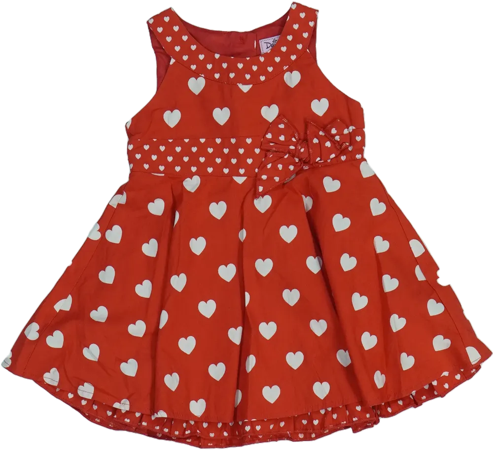 Piros Daisy B Ruha EU 68 / UK 3-6 hónap / US 3-6 hónap