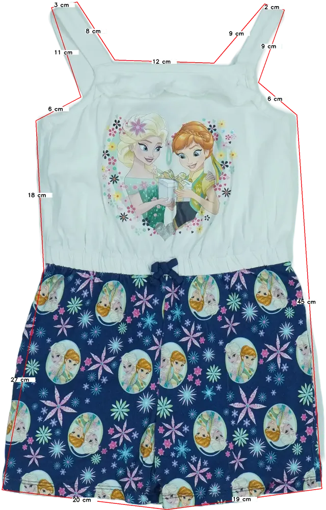 Többszínű Disney Playsuit / Jumpsuit EU 122 / UK 7 év / US 7 év/M