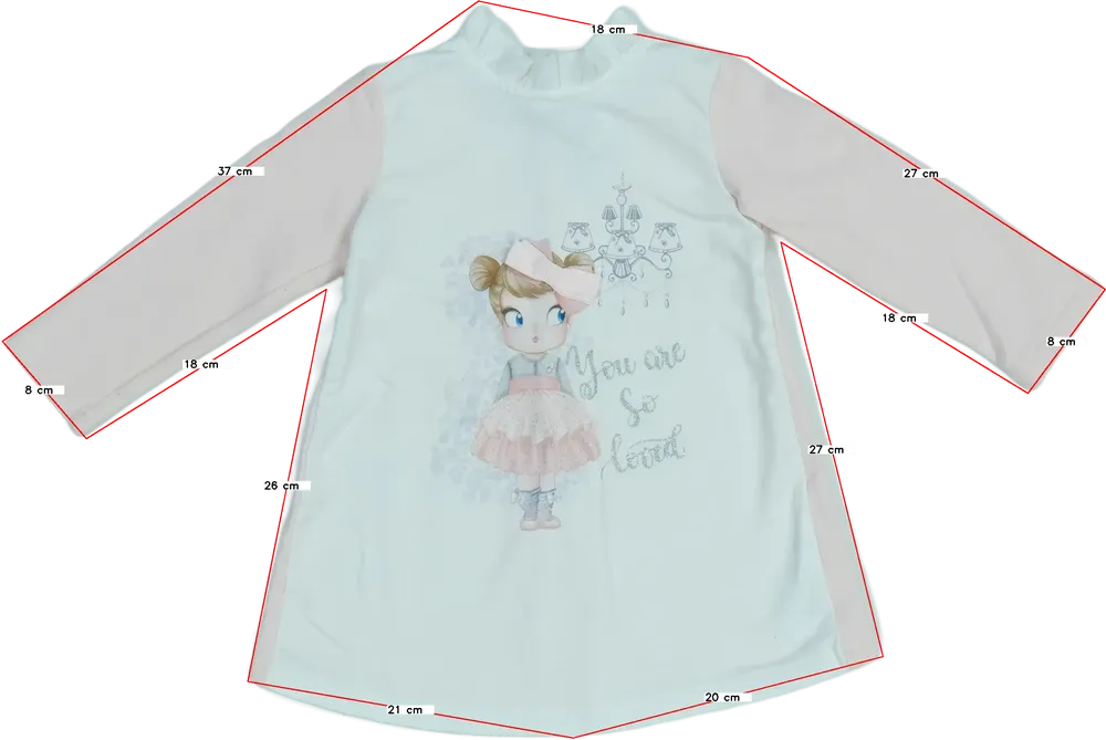 Rózsaszín Mayoral Ruha EU 86 / UK 12-18 hónap / US 18 hónap