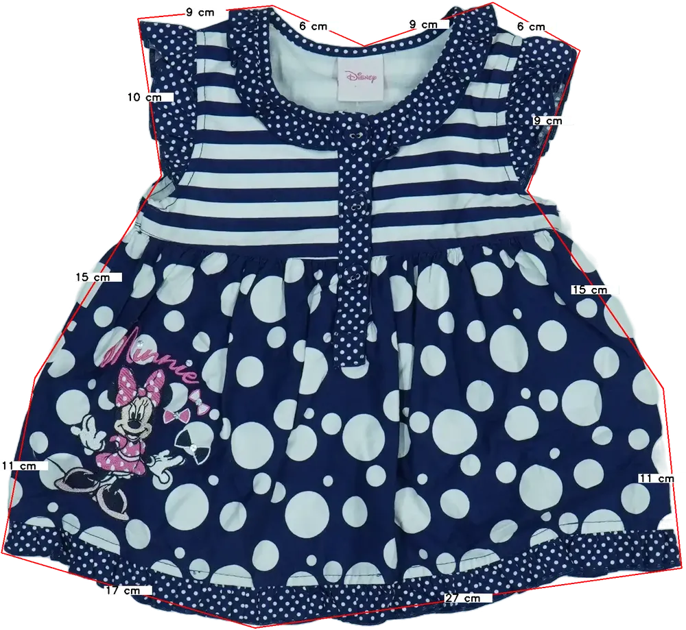 Kék Disney Ruha EU 86 / UK 12-18 hónap / US 18 hónap